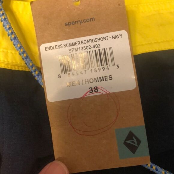 NWT MENS Sperry Board Shorts - Picture 2 of 4